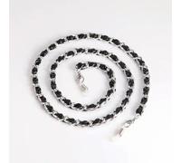 OMEVU Glasses Chain for Men Women PU Leather Gold Color Metal Neck Chain Sunglasses Lanyard Eyeglasses Accessories Gift