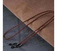 OMEVU Thick Twist Sunglasses Leather Rope Chain Multicolor Reading Glasses Chain Outdoor Sports Non-slip Eyeglass Accessories