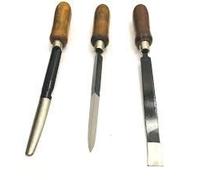 OMEX TOOLS MACHINIST'S SCRAPER 3 PIECE SET 6" I FLAT/HALF ROUND/TRIANGLE I MADE IN INDIA