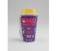 OMG Bubble tea | Real tea, Real fruit, Popping bubbles | (Pack of 5, Bloody Cherry Tea with popping lemon bubbles)