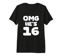 OMG He's 16-16th Birthday Premium T-Shirt