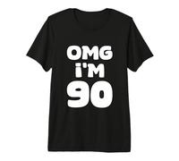 OMG I'm 90-90th Birthday Premium T-Shirt