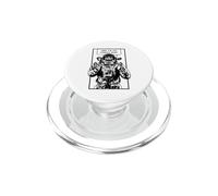OMG I'm Like Literally Dead Goth Skull Astronaut PopSockets PopGrip for MagSafe