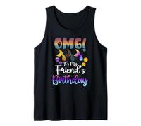 OMG It’s My Friend’s Birthday Mermaid Ocean Tank Top