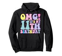 OMG It's My 11th Birthday Elf Year Gifts Happy Bday Pullover Hoodie