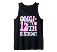 OMG It's My 12th Birthday Girl Gifts Twelve 12 Year Old Bday Tank Top