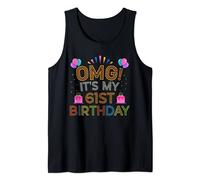 OMG! It's My 61st Birthday Present for 61 Year Old 61st Bday Tank Top
