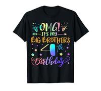 OMG It's My Big Brother's 4th Birthday Sweet 4 Years Old T-Shirt