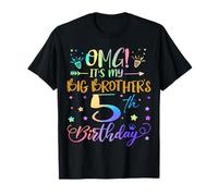 OMG It's My Big Brother's 5th Birthday Sweet 5 Years Old T-Shirt