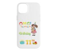 OMG It's My Birthday Born On August 11th Cute Girl Presents Case for iPhone 14 Plus