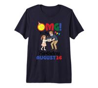OMG It's My Birthday On August 16 Happy to Me Daddy Daughter Premium T-Shirt