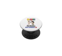 OMG It's My Birthday On September 18 Happy To Daddy Daughter PopSockets Adhesive PopGrip