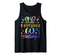 OMG It's My Brother's 60th Birthday Sweet 60 Years Old Tank Top