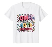 OMG It's My Dad's 40th Birthday Funny Happy 40 Years Old T-Shirt