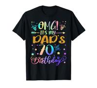 OMG It's My Dad's 70th Birthday Sweet 70 Years Old T-Shirt