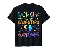 OMG It's My Daughter's 9th Birthday Sweet 9 Years Old T-Shirt