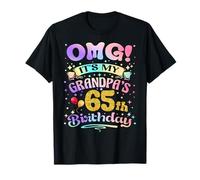 OMG It's My Grandpa's 65th Birthday Happy 65 Years Old T-Shirt