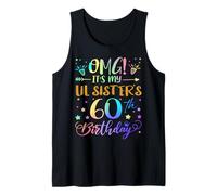 OMG It's My Lil Sister's 60th Birthday Sweet 60 Years Old Tank Top