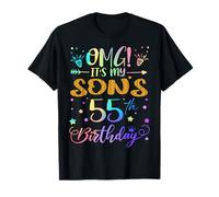 OMG It's My Son's 55th Birthday Sweet 55 Years Old T-Shirt