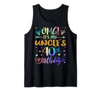 OMG It's My Uncle's 40th Birthday Sweet 40 Years Old Tank Top