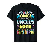 OMG It's My Uncle's 60th Birthday Sweet 60 Years Old T-Shirt