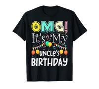 OMG! It's My Uncle's Birthday Cool Party T-Shirt