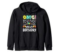 OMG! It's My Uncle's Birthday Cool Party Zip Hoodie