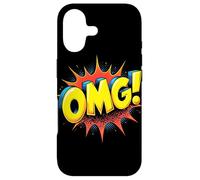 OMG Men Women Kids Cool Retro Pop Art Comic Book Style Lover Case for iPhone 17