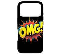 OMG Men Women Kids Cool Retro Pop Art Comic Book Style Lover Case for iPhone 17 Pro