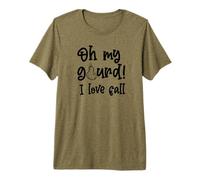 OMG OH My Gourd I Love Fall Funny Autumn Leaves Meme Premium T-Shirt