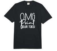 OMG Point Your Toes! - Retro Musical Ballroom Dancing Comfort Colors Adult Heavyweight T-Shirt