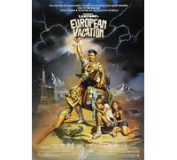 OMG Printing National Lampoons European Vacation Chevy Chase Poster | Movie Poster | A3-297mm x 420mm