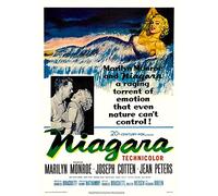 OMG Printing Niagara Marilyn Monroe Cinema Movie Film A4 Poster Print Picture Satin Photo Paper