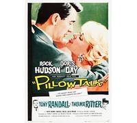 OMG Printing Pillow Talk Doris Day Rock Hudson Poster/Print/Picture Satin Photo Paper - A3-297mm x 420mm