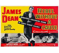 OMG Printing Rebel Without A Cause #1 James Dean Poster/Print/Picture Satin Photo Paper - A0-1189mm x 841mm