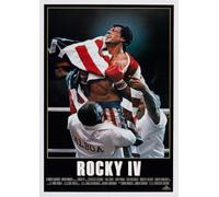 OMG Printing Rocky 4 Stallone Poster | Movie Poster | A3-297mm x 420mm