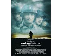 OMG Printing Saving Private Ryan Tom Hanks Matt Damon Poster | Movie Poster | A4-210mm x 297mm