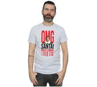 OMG Santa I Know Him T-Shirt Elf Grey L