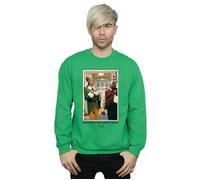 OMG Santa Photo Sweatshirt Elf Green S