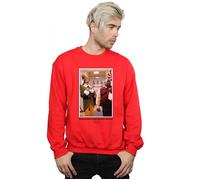OMG Santa Photo Sweatshirt Elf Red S