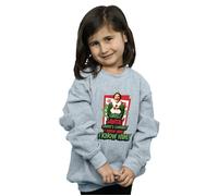 OMG Santa Sweatshirt Elf Grey 7-8 Years