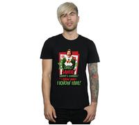 OMG Santa T-Shirt Elf Black S