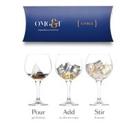 OMG&T Ginfusions - Heavenly Citrus Infusion Bags - Flavour Gin & Tonic In Minutes With Delicious Infusion Bags - Natural Ingredients - Pack of 9 (Citrus)