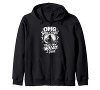 OMG You Guys! That's Not What I Said Christian Jesus Zip Hoodie