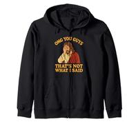 OMG You Guys That's Not What I Said Funny Jesus Zip Hoodie