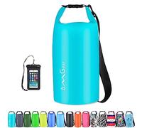 OMGear Waterproof Dry Bag Camping Dry Sack With Phone Pouch 40L/30L/20L/10L/5L Floating Dry Sack for Kayaking Boating Outdoors Activities(Teal,20L)