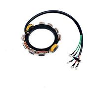 OMGparts Stator For Yamaha 6G5-85510-11-00 6G5-85510-10-00 CDI 177-6G5-10 Outboard 150 175 200 220 225 HP 15-Amp 2-Stroke 6-Cylinder 1984-1989 L150 PRPV150 L200 V6SPECIA V6EXCEL