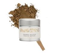 OMGTea Organic Hojicha Powder 30g - Japanese Roasted Matcha Green Tea, Low Caffeine, For Lattes, Baking & Cooking, Soil Association Certified, Vegan, Gluten Free