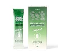 OMGTEA Organic Instant Matcha Latte Sticks - Japanese Green Tea Latte Sachets, Enjoy with Plant Based Milk, No Added Sugar, Vegan, 6 Single Serve Sachets - Original