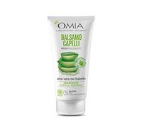 Omia, Balsamo Organic Eco Hair with Salent Aloe Vera for Normal Hair, Moisturising and Balancing, Suitable for Frequent Use, Silicone Free, Dermatologically Tested, 180 ml Bottle